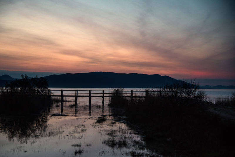 Jutro na Vranskom jezeru