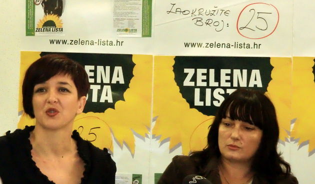 Zelena lista, Atana Grbić-Marinović, Mate Ćurković, Elena Mihalj Marušić, Sanja Kolevski Želekovski