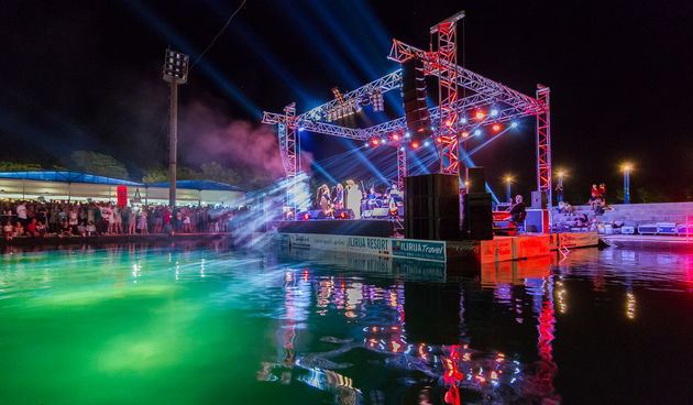 Doris Dragović @ Aquatic Beach Club Biograd na Moru