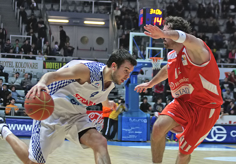 KK Zadar – KK Hemofarm (foto: Marin Gospić)