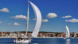 Zadarska Koka 2016. gledana s mora. Foto: Leonard Kvarantan Zadarska Koka 2016. gledana s mora. Foto: Leonard Kvarantan