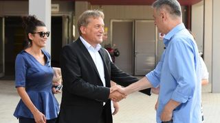 U SC Višnjik u dvorani Krešimir Ćosić održana 43. sjednica Predsjedništva Hrvatske demokratske zajednice.  Photo: Dino Stanin/PIXSELL