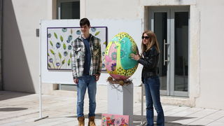 Uskrsna izložba u atriju palače Cedulin Uskrsna izložba u atriju palače Cedulin