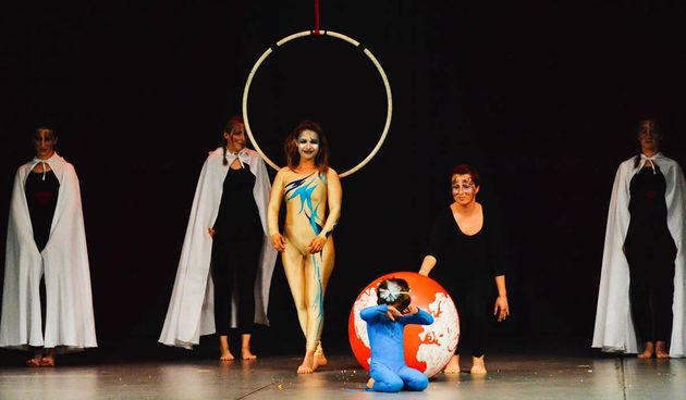 Predstava “Bolji svijet” u izvedbi Circo Art udruge ; foto Iva Perinčić