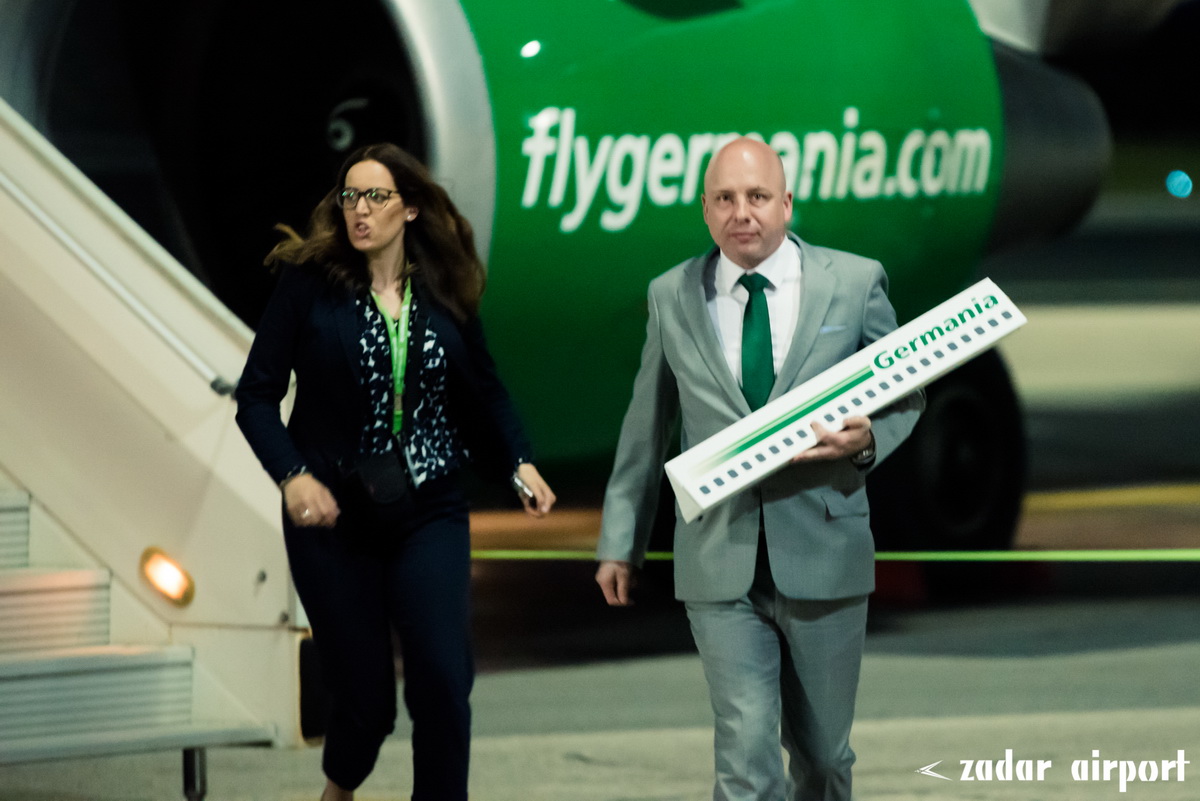 U Zračnu luku Zadar sletio prvi zrakopolov Germanie iz Zuricha U Zračnu luku Zadar sletio prvi zrakopolov Germanie iz Zuricha