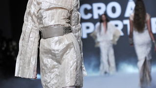 Zagreb, 061009. West Gate. Revija modne kuce Hippy Garden, u sklopu Cro a Portera. Foto: Boris Kovacev / CROPIX