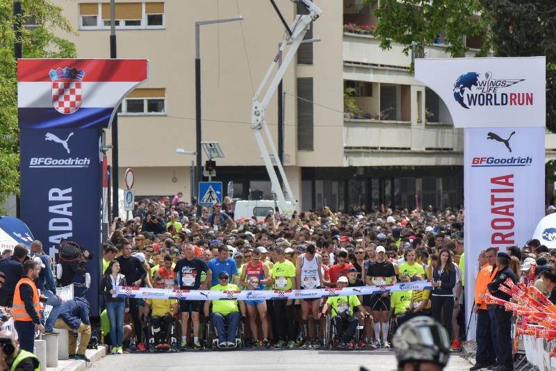 Wings for Life World Run Zadar 2017.