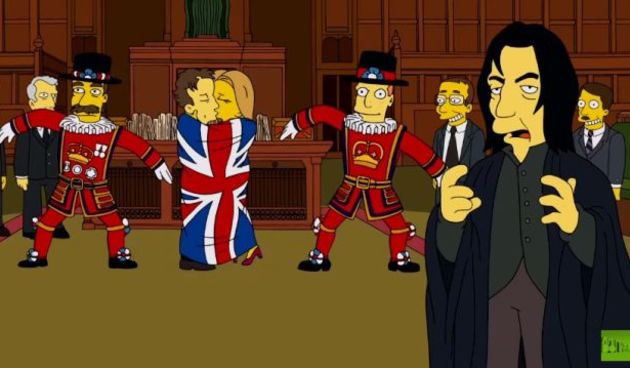 Bowie i Rickman zajedno u epizodi Simpsona