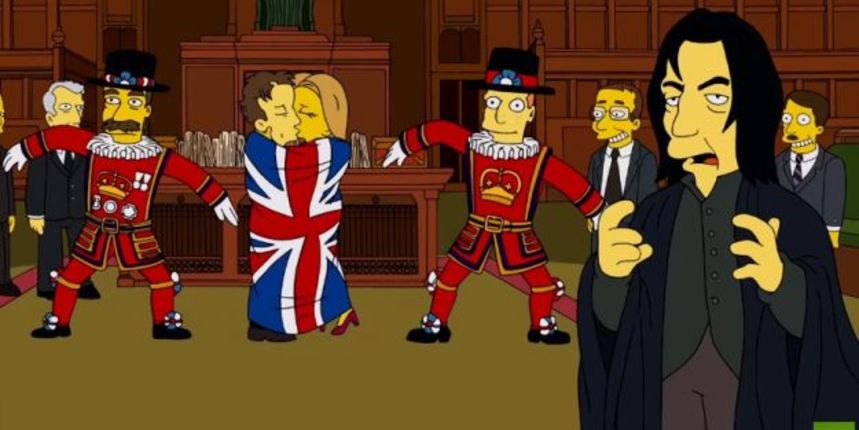 Bowie i Rickman zajedno u epizodi Simpsona