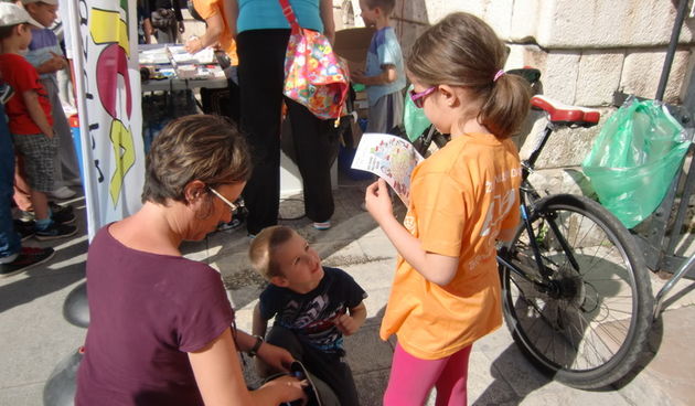 1000 koraka kroz 1000 ulica, orjentacijsko kretanje loptica