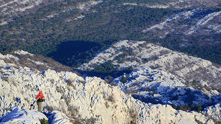 Uspon na Bojin Kuk i pogled na Italiju, Foto: Leo Banić Uspon na Bojin Kuk i pogled na Italiju, Foto: Leo Banić