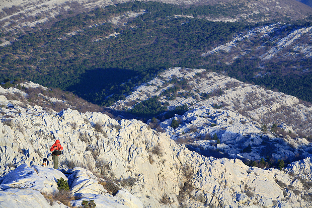 Uspon na Bojin Kuk i pogled na Italiju, Foto: Leo Banić Uspon na Bojin Kuk i pogled na Italiju, Foto: Leo Banić