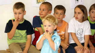 Svečani završni trening predškolaca u DSV “Loptica”, Foto: Mladen Malik Svečani završni trening predškolaca u DSV “Loptica”, Foto: Mladen Malik