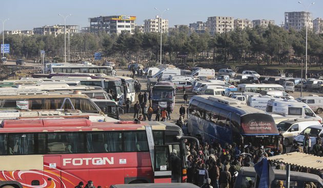 Sirija, evakuacija, Alep