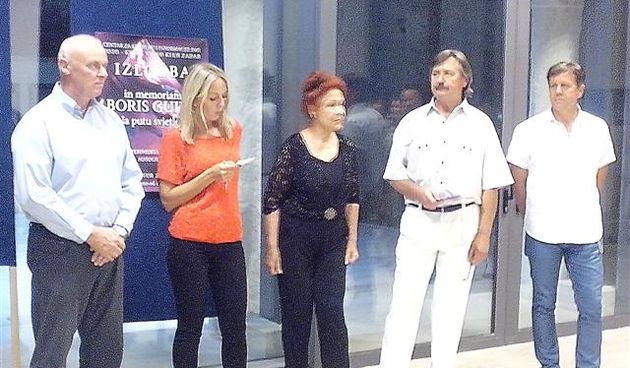 U Kneževom dvoru otvorena in memoriam izložba Borisa Guine