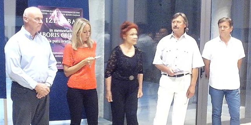 U Kneževom dvoru otvorena in memoriam izložba Borisa Guine