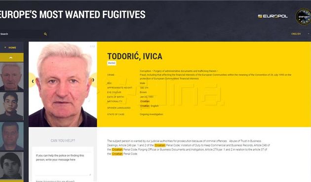 Ivica Todorić, tjeralica