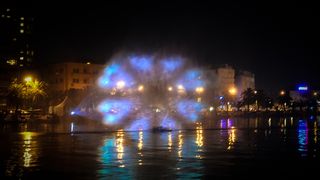 Zadrani oduševljeni hologramskim božićnim drvcem