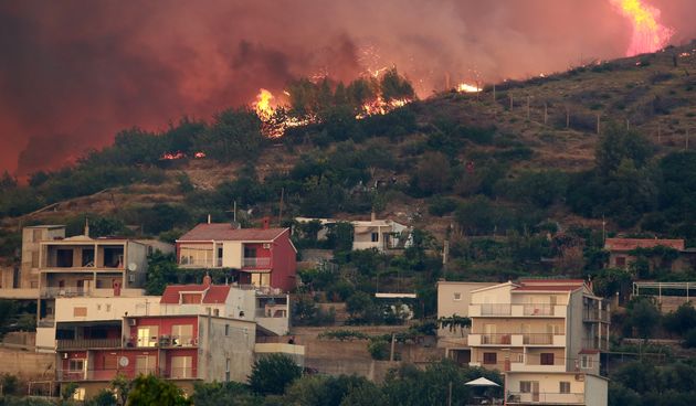 Požar kod Splita