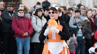Zadarski karneval 2018: Povorka maškaranih skupina od Gradskih vrata preko Foruma do Narodnog trga Zadarski karneval 2018: Povorka maškaranih skupina od Gradskih vrata preko Foruma do Narodnog trga