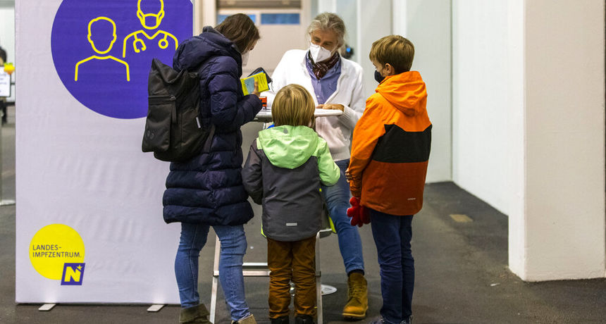 cijepljenje djece, Austrija cijepljenje djece, Austrija