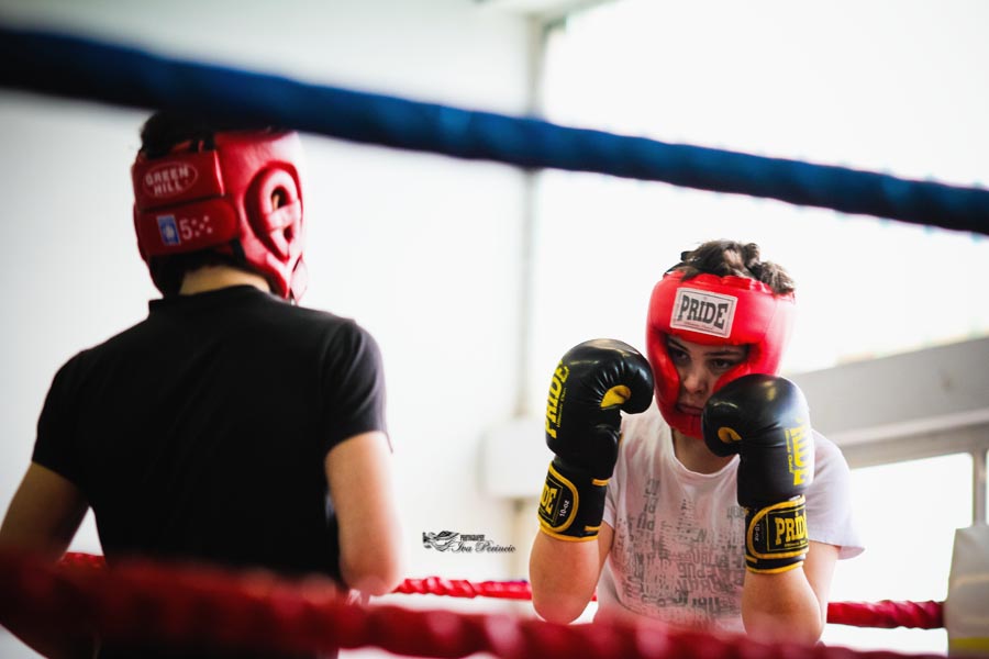 Dvorana BK Diabolik: Sparing zadarskih boksačkih klubova, foto: Iva Perinčić