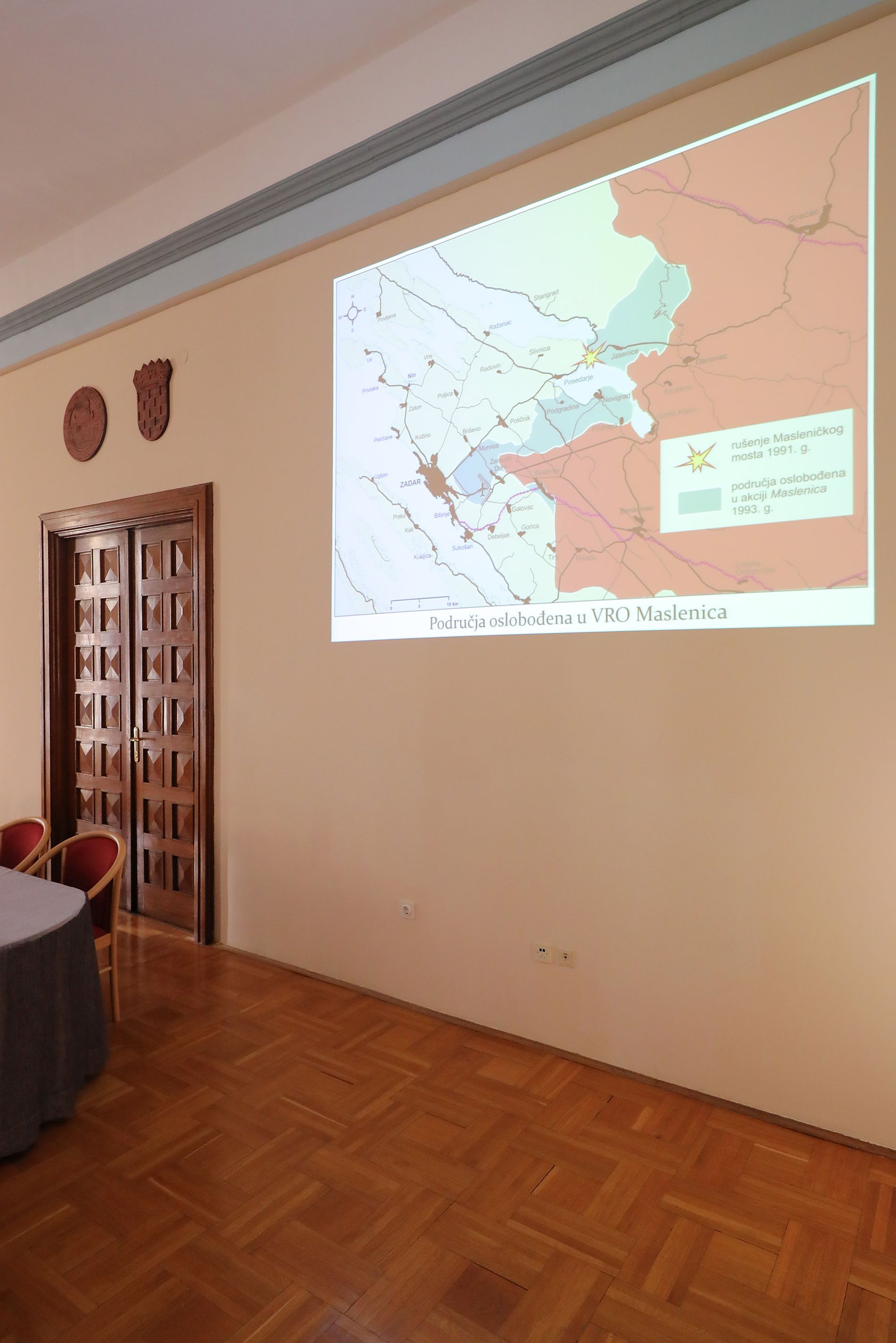 Na Sveučilištu u Zadru održan znanstveni kolokvij o VRO Maslenica