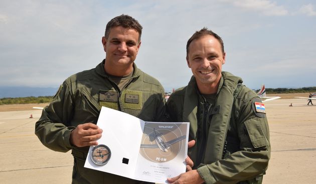 Pukovnik Harapin ostvario 2 tisuće sati naleta na Pilatusu