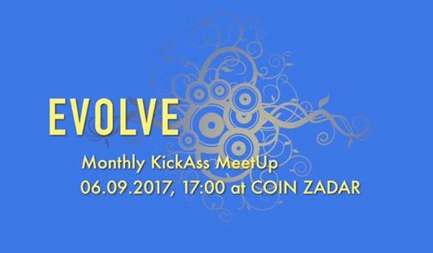 Evolve – KickAss MeetUp! početkom rujna u Zadru
