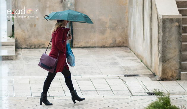 Đir po kišnom gradu, utorak 22. siječnja 2019.