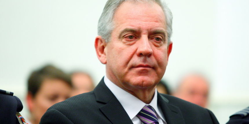 Zagreb, 031111.
Zupanijski sud, Zrinjevac.
Bivsi premijer i predsjednik HDZ-a, Ivo Sanader na zagrebackom Zupanijskom sudu se ponovno ocituje i suocava sa USKOK-ovom optuzbom za ratno profiterstvo u slucaju uzimanja 3,6 milijuna kuna provizije od zajma ko