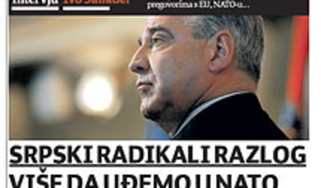 Jutarnji – Sanader intervju (Foto: Jutarnji.hr)
