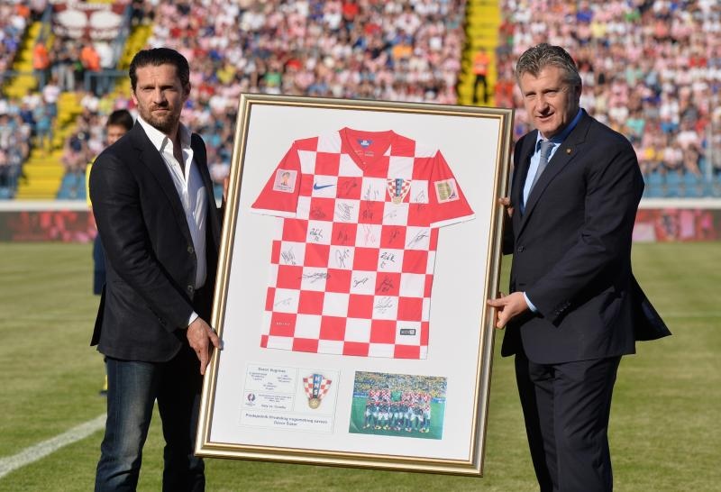 07.06.2015., Varazdin – Prijateljska nogometna utakmica izmedju Hrvatske i Gibraltara. Photo: Goran Stanzl/PIXSELL