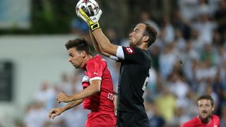 Stadion Kantrida, Rijeka – Prva utakmica 4. pretkola Europske lige, HNK Rijeka – VfB Stuttgart. Photo: Igor Kralj/PIXSELL Stadion Kantrida, Rijeka – Prva utakmica 4. pretkola Europske lige, HNK Rijeka – VfB Stuttgart. Photo: Igor Kralj/PIXSELL
