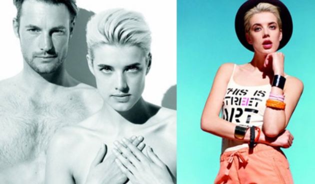 Agyness Deyn i Gabriel Aubry za Uniqlo (Cromoda.com)
