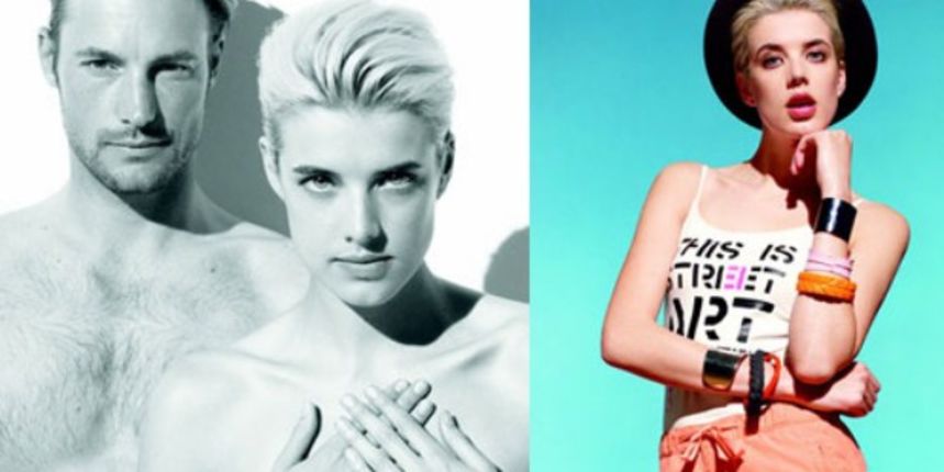 Agyness Deyn i Gabriel Aubry za Uniqlo (Cromoda.com) Agyness Deyn i Gabriel Aubry za Uniqlo (Cromoda.com)