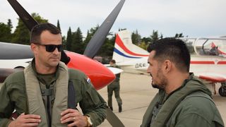 Odlazak Krila Oluje u Ćešku