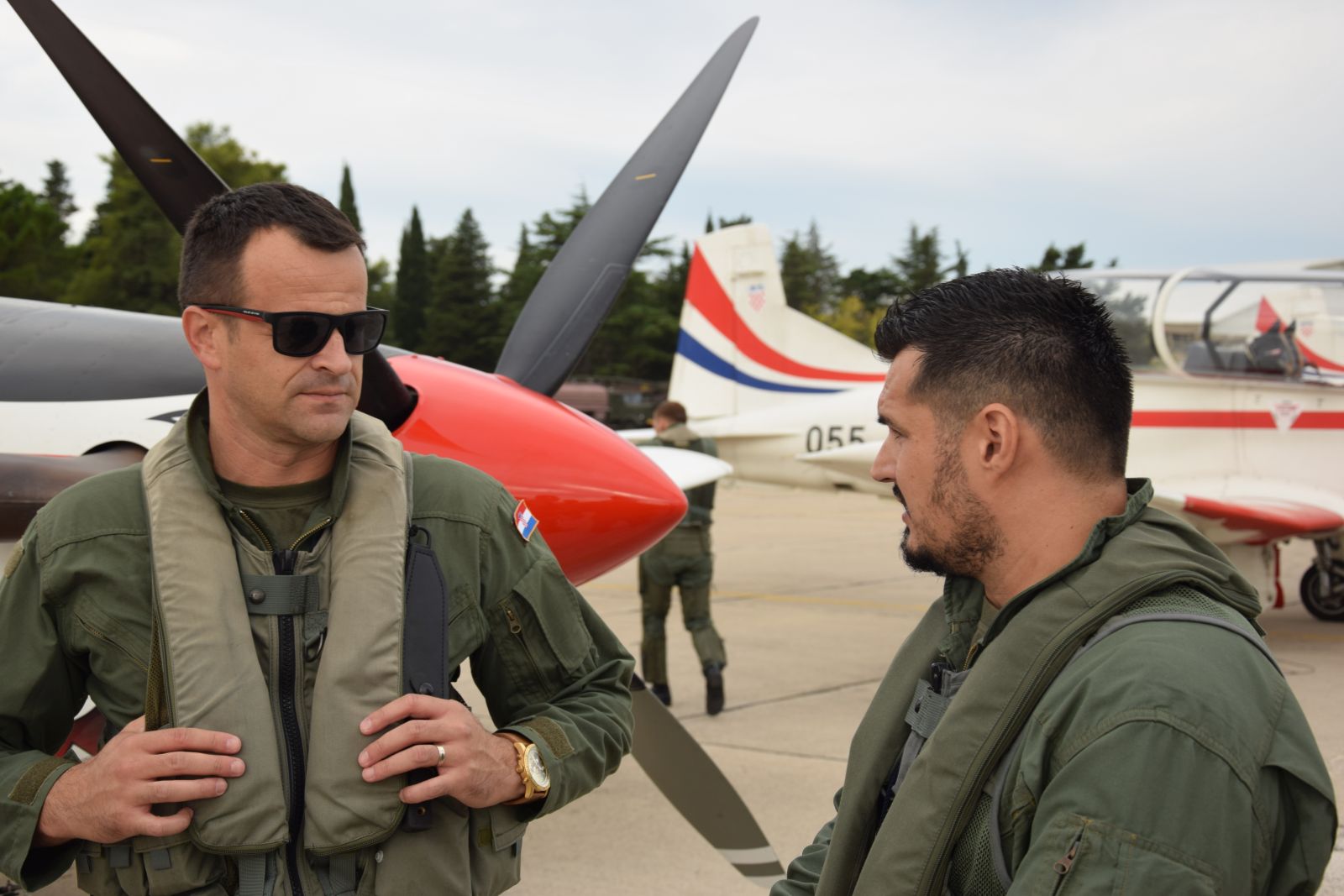 Odlazak Krila Oluje u Ćešku