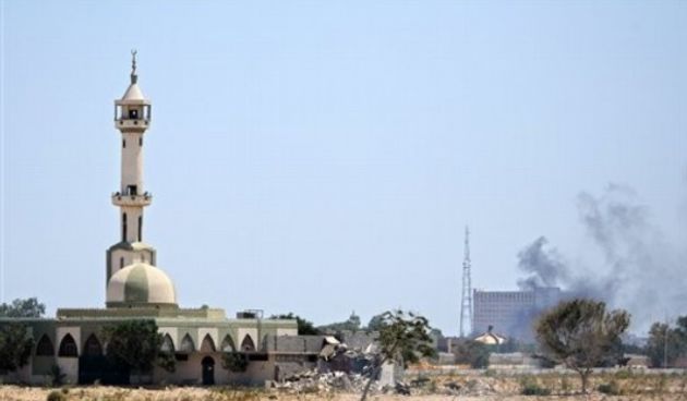 Borbe u Tripoliju, Foto: AP Photo