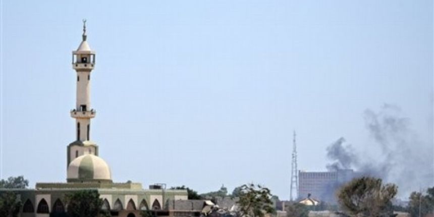 Borbe u Tripoliju, Foto: AP Photo