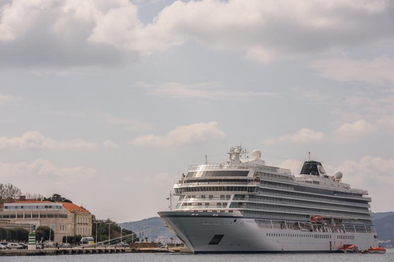Kruzer Viking Sea na Veliku subotu u Zadar uplovio s oko tisuću turista. Foto: Dino Stanin/PIXSELL Kruzer Viking Sea na Veliku subotu u Zadar uplovio s oko tisuću turista. Foto: Dino Stanin/PIXSELL