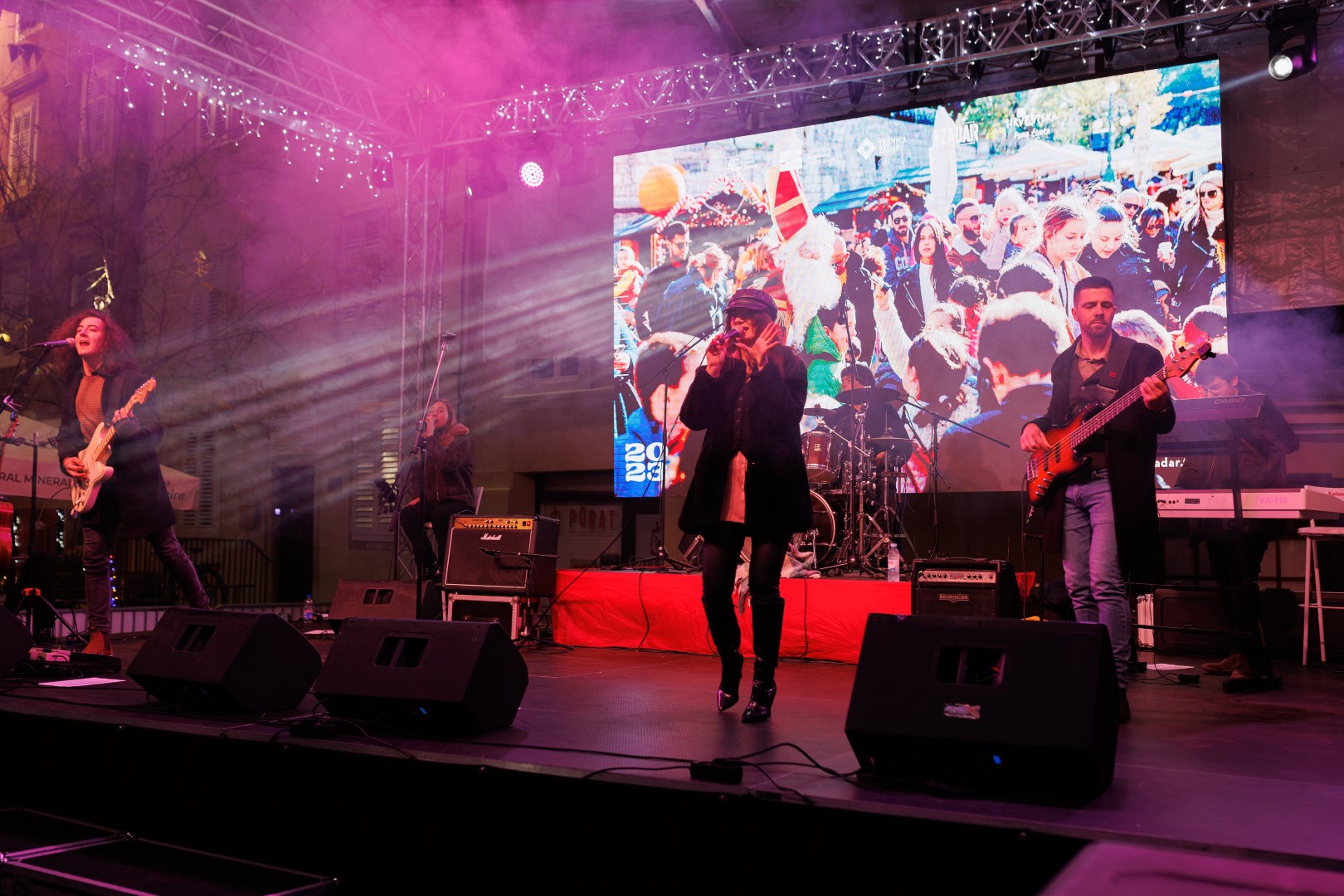 Lucija Marcelić & Pink Noise @ Advent u Zadru Lucija Marcelić & Pink Noise @ Advent u Zadru