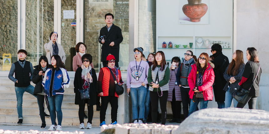 Đir po gradu, srijeda 10. siječnja 2017., turisti