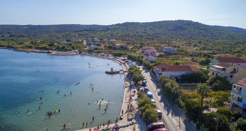 Ljeto, plaža, turizam, turisti, pašman