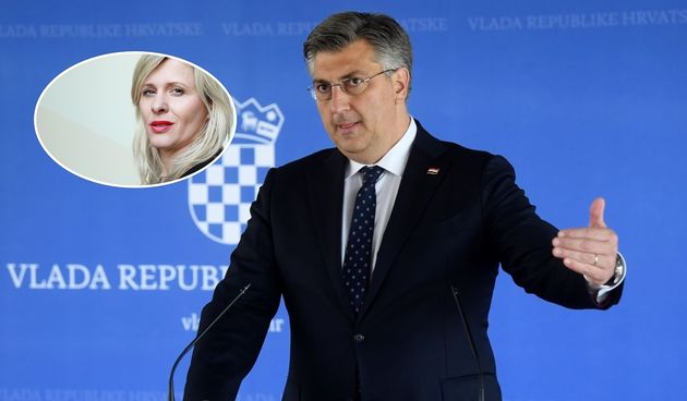 Andrej Plenković i Dijana Zadravec