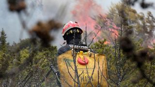 Zbog požara je zatvorena i autocesta