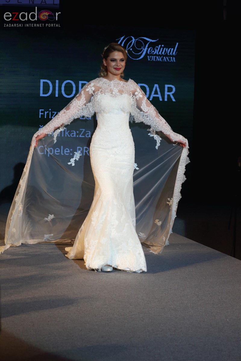 10. Festival vjenčanja: Modna revija vjenčanica i revija cvijeća 5. ožujka 2017.