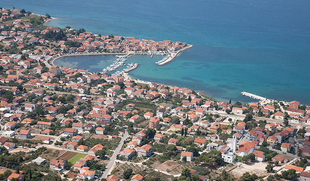 Grad Zadar iz zraka, foto: Leo Banić