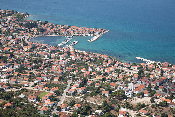 Grad Zadar iz zraka, foto: Leo Banić