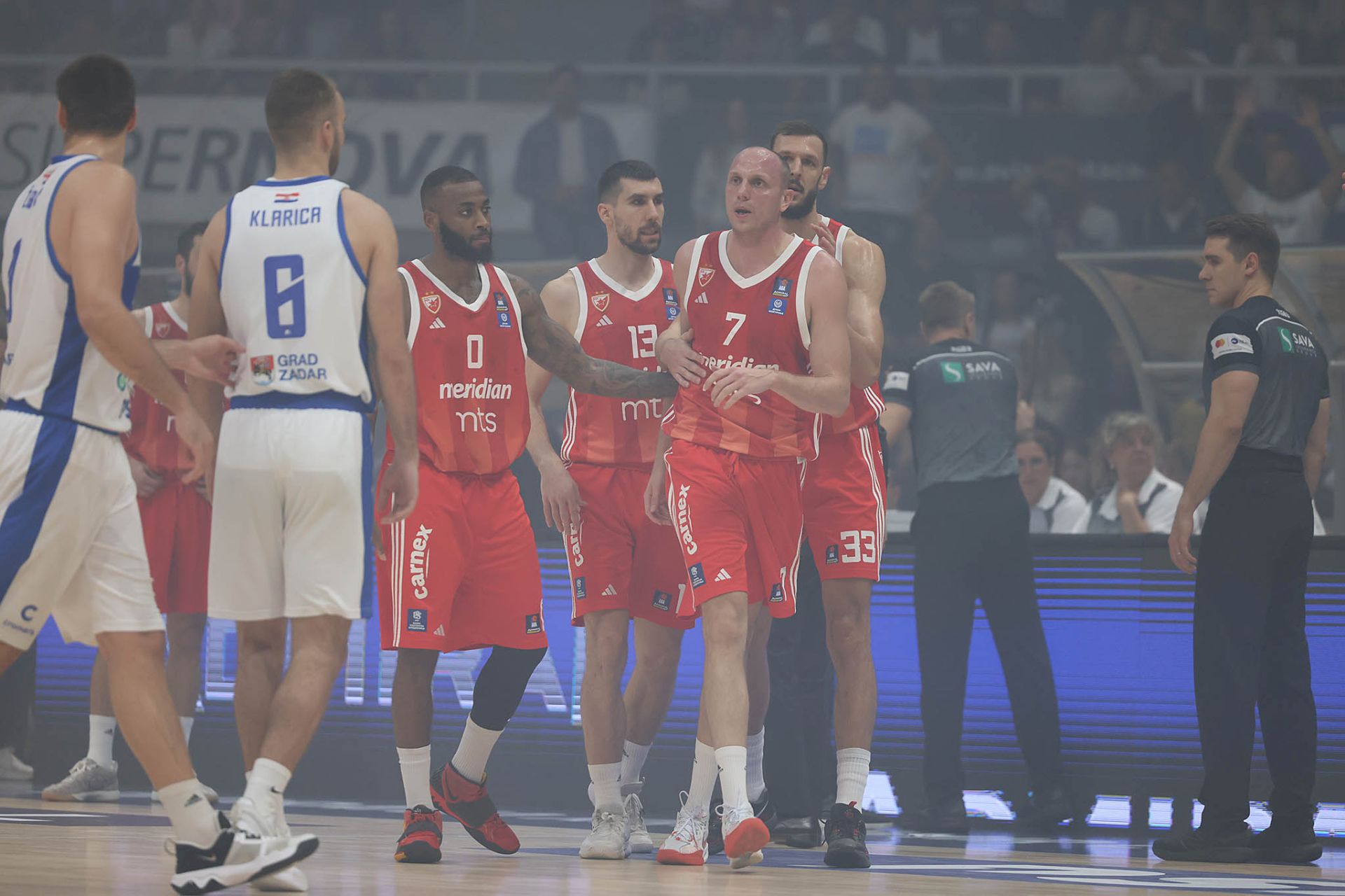 AdmiralBet ABA liga, 6. kolo: KK Zadar – KK Crvena Zvezda 77-84